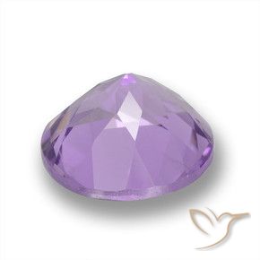 3.20 карата, натуральный Средний фиолетовый Аметист, Круглый, Чистота VVS