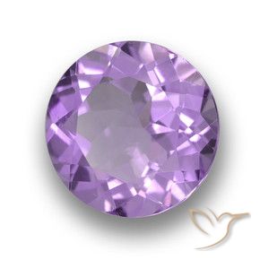 4.12 карата, натуральный Средний фиолетовый Аметист, Круглый, VVS-VS