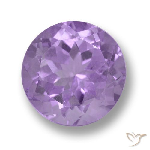 4.83ct Натуральный Средний фиолетовый Аметист, Круглый, VVS-VS
