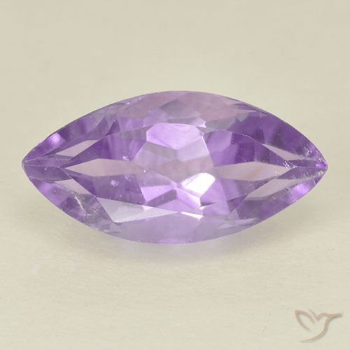 1.99ct Натуральный Розовато-фиолетовый Аметист, Маркиза, Чистота VS