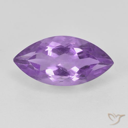 1.65ct Натуральный Ирис Вайолет Аметист, Маркиза, Чистота VS