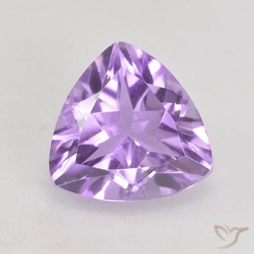 1.77ct Натуральный Розовато-фиолетовый Аметист, Триллион, Чистота VS