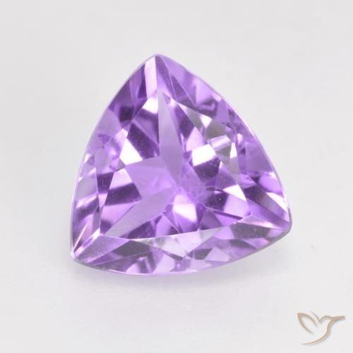 1.69ct Натуральный Глубокий Ирис Фиолетовый Аметист, Триллион, VVS-VS