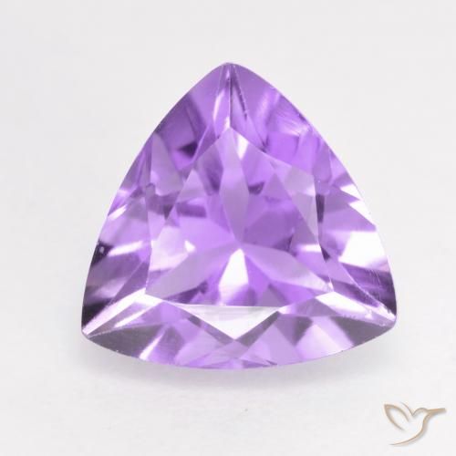 1.64ct Натуральный Ирис Вайолет Аметист, Триллион, Чистота VS