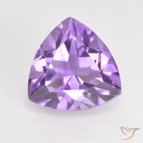 1.67ct Натуральный Ирис Вайолет Аметист, Триллион, Чистота VS