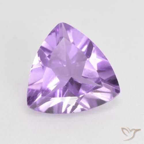1.35ct Натуральный Ирис Вайолет Аметист, Триллион, Чистота VS