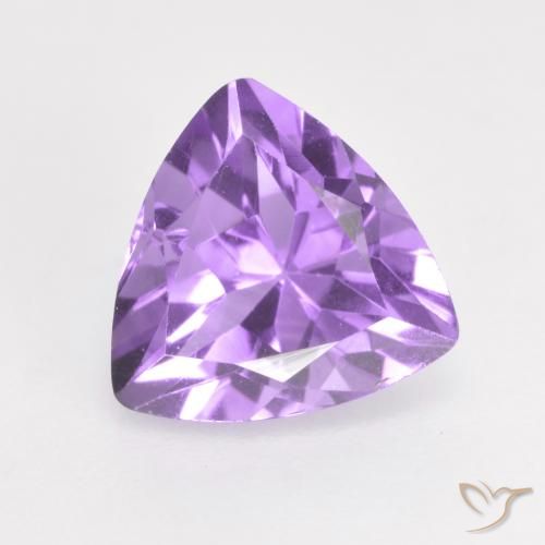 1.66ct Натуральный Ирис Вайолет Аметист, Триллион, Чистота VS
