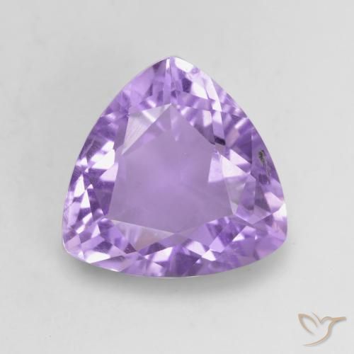 2.53ct Натуральный Средний фиолетовый Аметист, Триллион, VVS-VS