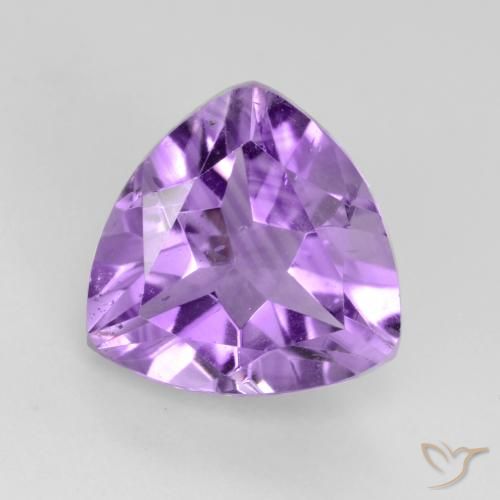 2.23ct Натуральный Средний пурпурно-фиолетовый Аметист, Триллион, Чистота VS