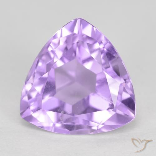 3.09ct Натуральный Ирис Вайолет Аметист, Триллион, Чистота VS