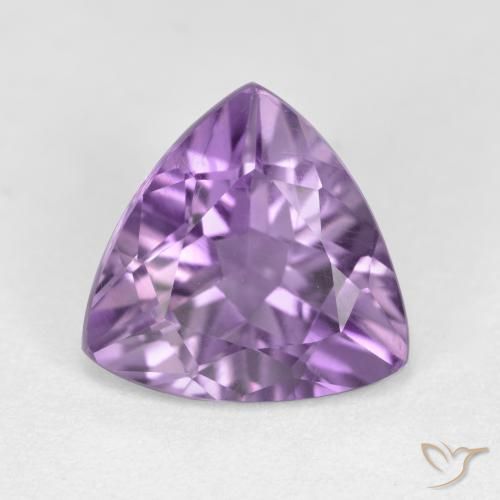 2.51ct Натуральный Ирис Вайолет Аметист, Триллион, Чистота VS