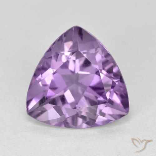2.83ct Натуральный Пурпурно-фиолетовый Аметист, Триллион, Чистота VS