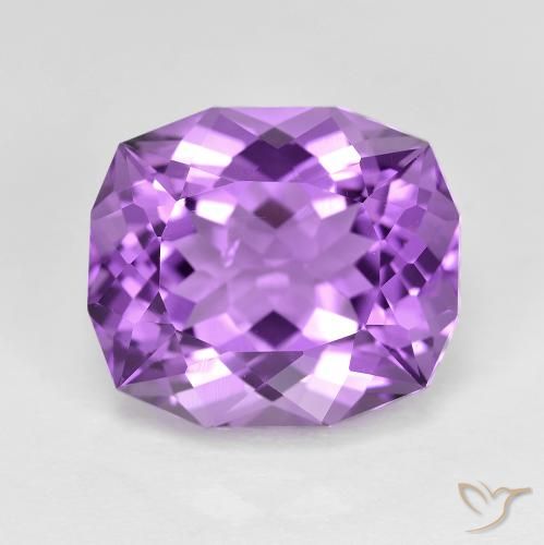 6.92ct Натуральный Пурпурно-фиолетовый Аметист, причудливая, VVS-VS