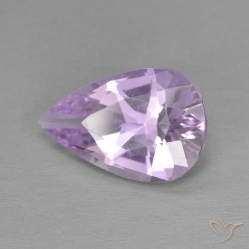 3.27ct Натуральный Ирис Вайолет Аметист, Форма груши, Чистота VVS