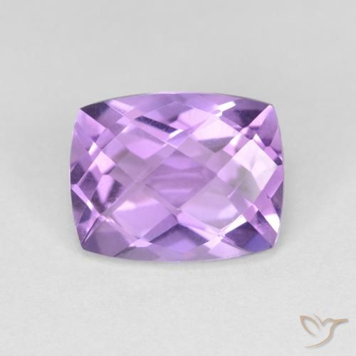 2.09ct Натуральный Ирис Вайолет Аметист, Подушка, Чистота VVS