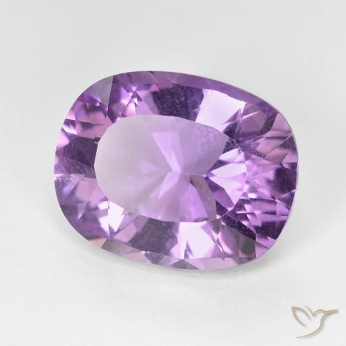 7.96ct Натуральный Глубокий пурпурно-фиолетовый Аметист, Подушка, Чистота VVS