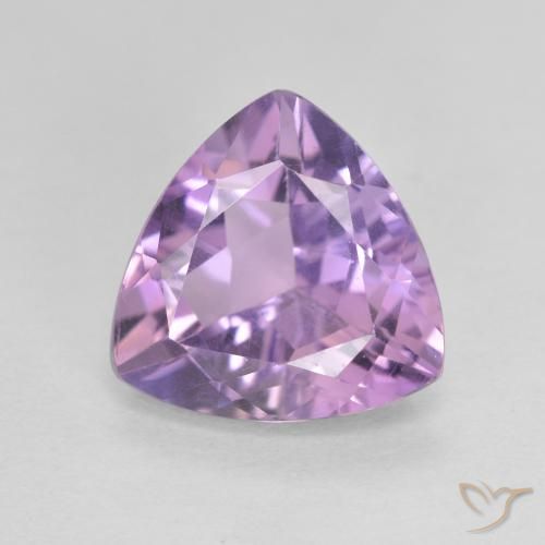 2.73ct Натуральный Средний розовый фиолетовый Аметист, Триллион, VVS-VS