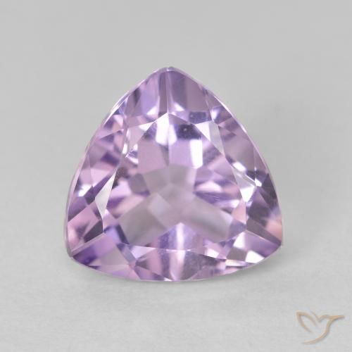 2.97ct Натуральный Ирис Вайолет Аметист, Триллион, VVS-VS