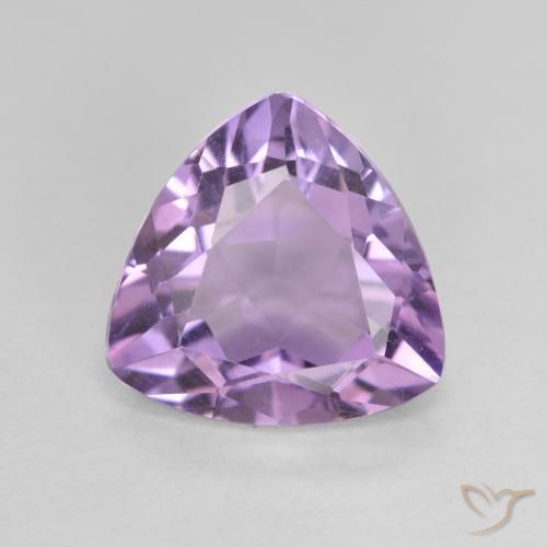 2.77ct Натуральный Ирис Вайолет Аметист, Триллион, VVS-VS