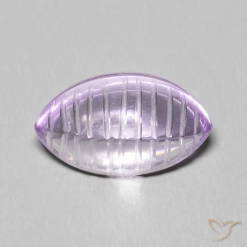 6.61ct Натуральный Ирис Вайолет Аметист, Маркиза, Прозрачный
