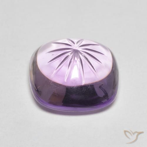 8.59ct Натуральный Средний фиолетовый Аметист, причудливая, Прозрачный