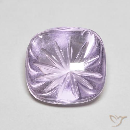 7.08ct Натуральный Средний фиолетовый Аметист, причудливая, Прозрачный