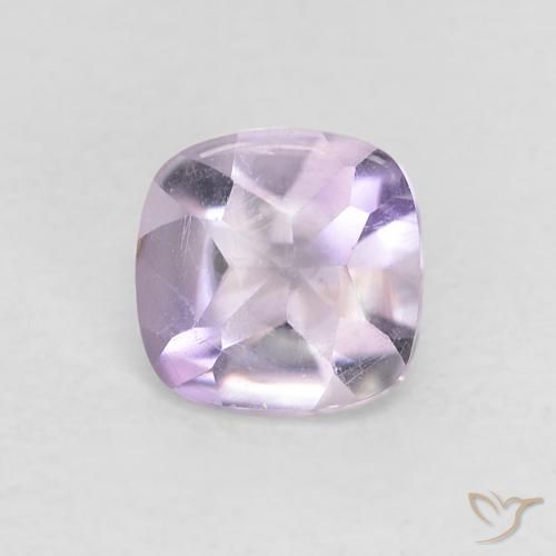 0.51ct Натуральный Светлый Ирис Фиолетовый Аметист, Подушка, Прозрачный