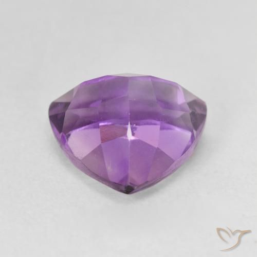 3.20 карата, натуральный Medium Light Purplish-Violet Аметист, Триллион, VVS-VS