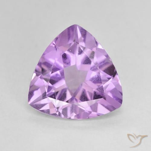 2.64ct Натуральный Средний розовый фиолетовый Аметист, Триллион, VVS-VS