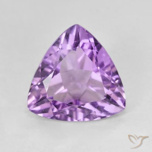 2.71ct Натуральный Ирис Вайолет Аметист, Триллион, VVS-VS