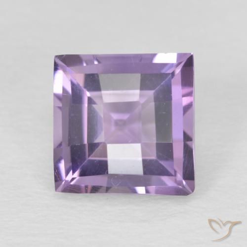 1.73ct Натуральный Глубокий Ирис Фиолетовый Аметист, Квадрат, VVS-VS