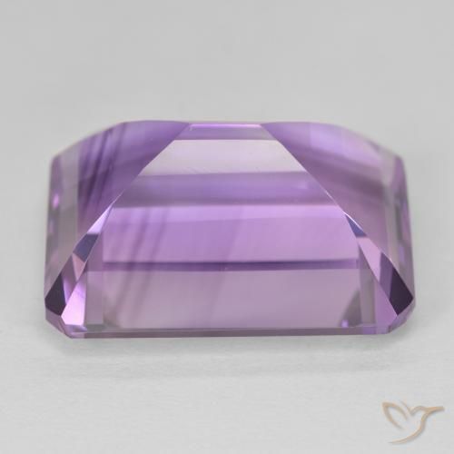 20.89 карата, натуральный Medium Light Purplish-Violet Аметист, Октагон / Изумрудная Огранка, Чистота VVS