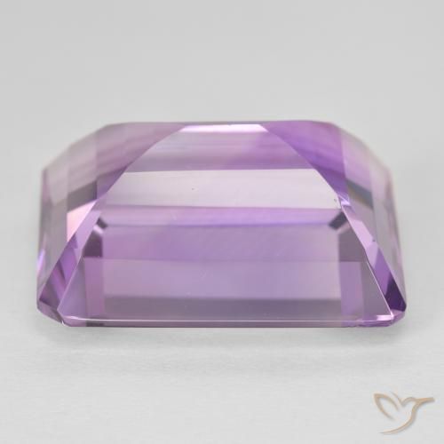 22.05 карата, натуральный Medium Light Purplish-Violet Аметист, Октагон / Изумрудная Огранка, Чистота VVS