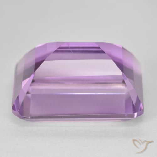 25.46 карата, натуральный Medium Light Purplish-Violet Аметист, Октагон / Изумрудная Огранка, Чистота VVS