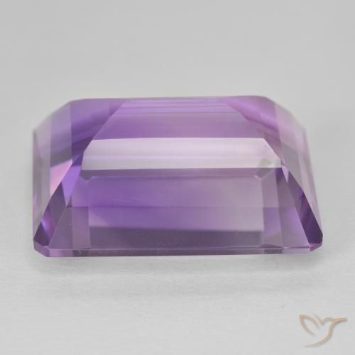 22.54 карата, натуральный Medium Light Purplish-Violet Аметист, Октагон / Изумрудная Огранка, Чистота VVS