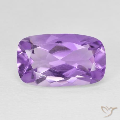 5.50ct Натуральный Интенсивный фиолетовый Аметист, Подушка, VVS-VS