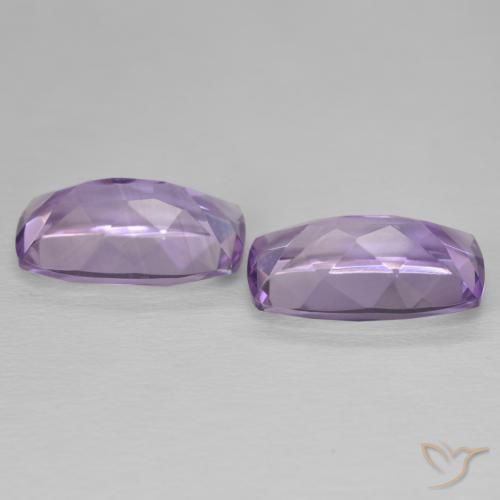 11.24 карата, натуральный Medium Light Purplish-Violet Аметист, Подушка, Чистота VVS