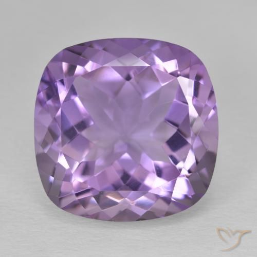 12.50ct Натуральный Баклажан Фиолетовый Аметист, Подушка, Чистота VVS