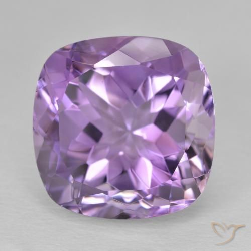 13.91ct Натуральный Темно-фиолетовый Аметист, Подушка, VVS-VS