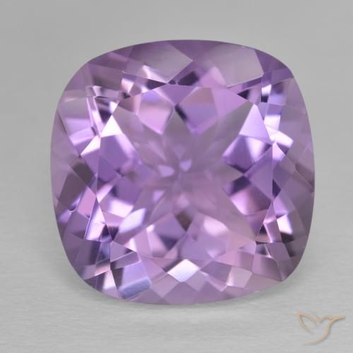 12.52ct Натуральный Ирис Вайолет Аметист, Подушка, VVS-VS