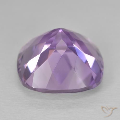 12.54 карата, натуральный Medium Light Purplish-Violet Аметист, Подушка, VVS-VS