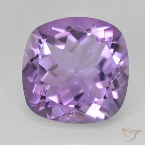 11.56ct Натуральный Темно-фиолетовый Аметист, Подушка, VVS-VS