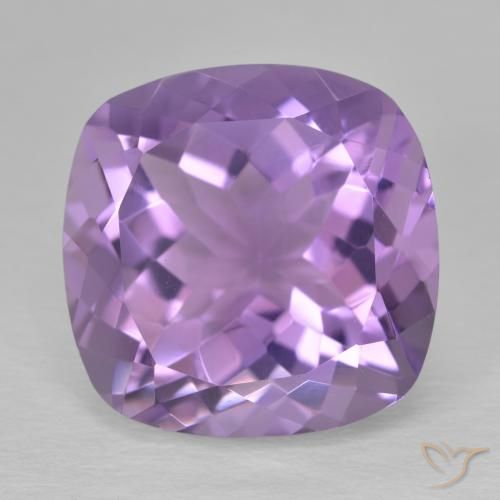 12.86ct Натуральный Ирис Вайолет Аметист, Подушка, VVS-VS