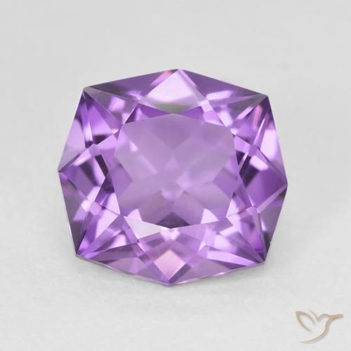 4.77ct Натуральный Средний фиолетовый Аметист, причудливая, VVS-VS