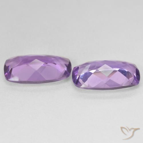 10.04 карата, натуральный Medium Light Purplish-Violet Аметист, Подушка, Чистота VS