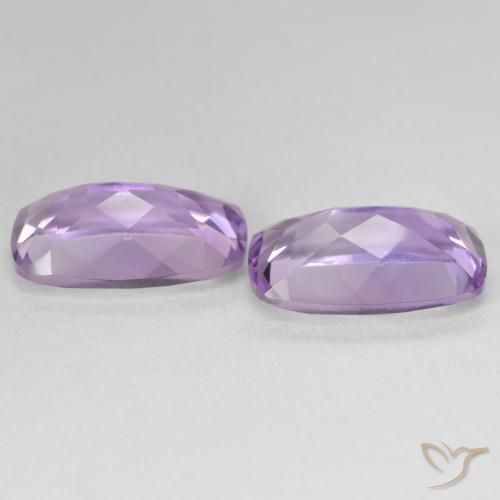 11.50 карата, натуральный Medium Light Purplish-Violet Аметист, Подушка, Чистота VS
