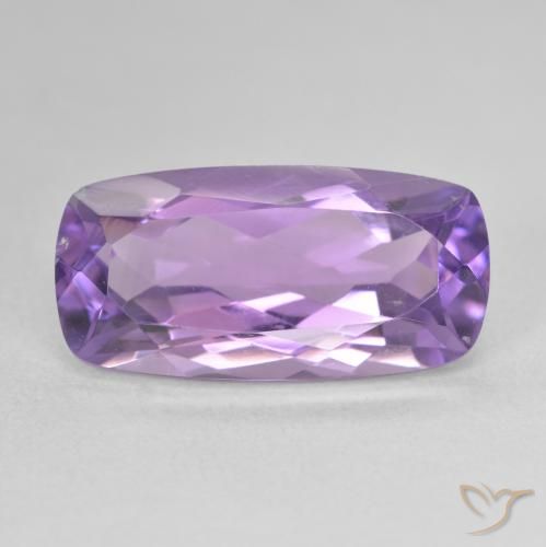 8.04ct Натуральный Средний фиолетовый Аметист, Подушка, VVS-VS