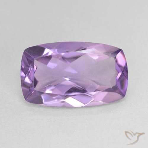 5.13ct Натуральный Ирис Вайолет Аметист, Подушка, VVS-VS