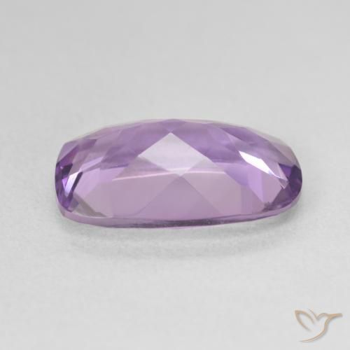 5.17 карата, натуральный Medium Light Purplish-Violet Аметист, Подушка, VVS-VS