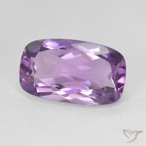 5.54 карата, натуральный Medium Light Purplish-Violet Аметист, Подушка, VVS-VS
